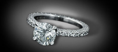Michael B 3-Sided Princess Ring
