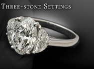 Three-stone Settings