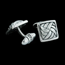 Scott Kay Sterling Sterling Silve 01U7: Mens square basket weave cuff links from Scott Kay Sterling. Scott Kay Sterling Sterling Silve 01U7 jewelry