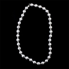 Estate Jewelry sterling bead necklace