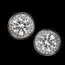 These classy platinum disk Alex Soldier earrings are encrusted with .46ctw in diamonds and feature round center diamonds. Center stones not included.
Also available in 18k white gold for $2,860.00.