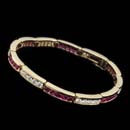 Honora Bracelet 05Z4: Honora 18kt. yellow gold, diamond, and ruby bracelet set with 2.65ctw in diamonds and 2.65ctw in rubies. Honora Bracelet 05Z4 jewelry