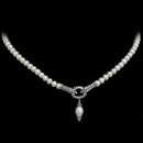 Honora Necklace 106Z3: Honora's gorgeous pearl necklace with sterling silver end caps and clasp. Honora Necklace 106Z3 jewelry