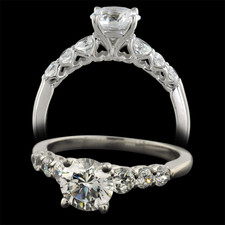 7 stone diamond wedding rings