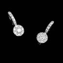 Peter Storm Earring 14I2: A smaller version of the above earrings. This cluster measures 6.0mm and is also by Peter Storm. These pretty leverback drops are set with .47ctw of beautiful diamonds and set in 18kt white gold. Peter Storm Earring 14I2 jewelry