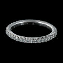 Michael B. classic ladies platinum princess wedding band with .49ctw of VVS E ideal full cut diamonds. 2.2mm width.  This ring is made entirely by hand in the USA.  The best!!