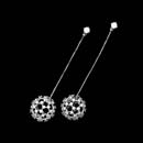 Damiani Earring 17F2: Damiani white gold and diamond ball earrings set with 2.54ctw in diamonds.
Damiani Earring 17F2 jewelry