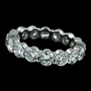 Memoire Petite Prong Eternity wedding band is the best shared prong eternity band made. Shown in platinum set with 3.20ct of diamonds. We can make these bands from from 1/2ct to 8.0ct.! Made by Memoire exceptional craftsmanship and detail. Also available in 18K gold.