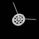 This gorgeous 18kt white gold Beverley K. diamond pendant is set with .23ctw of diamonds and is suspended on a 16'' chain.