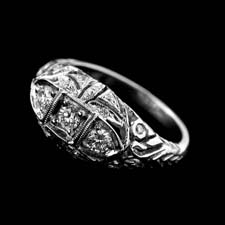 Cathy Carmendy Cathy Carmendy platinum 3 stone diamond ring