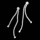 Damiani Earring 19F2: Damiani white gold and diamond drop earrings. Set with .90ctw in diamonds. Damiani Earring 19F2 jewelry