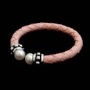 Honora Bracelet 26Z4: Honora sterling silver and leather baby's bracelet. For small babies. Honora Bracelet 26Z4 jewelry