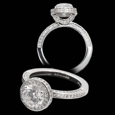 Alex Soldier Platinum diamond engagement ring