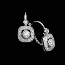This beautiful pair of 18kt white and diamond Beverley K earrings are a perfect accent for any occasion, with .34ct of diamonds.  The diamonds are VS G-H. 19mm length x 10mm width.  Nice!!