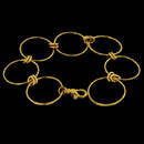 Gurhan Bracelet 29GG4: Big Geo Circle Bracelet from Gurhan with lobster clasp. Gurhan Bracelet 29GG4 jewelry