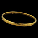 Gurhan Bracelet 32GG4: Classic gold bangle from Gurhan. Full, light bangle bracelet with diameter of 6.5cm. Gurhan Bracelet 32GG4 jewelry