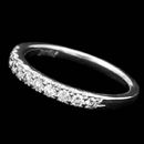 A fascinating platinum wedding band with .32ctw of diamonds by Scott Kay Designs.