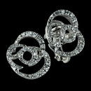 Damiani Earring 50F2: From Damiani's Mini Rose Collection, these beautiful 18k white gold clip earrings are handcrafted in an intricate and delicate design set with .35ctw of pave diamonds. Damiani Earring 50F2 jewelry