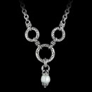 Scott Kay Sterling Necklace 50U3: This is a gorgeous 20 inch sterling silver and pearl necklace by Scott Kay. The is pearl a natural white measuring 9.5mm. Scott Kay Sterling Necklace 50U3 jewelry