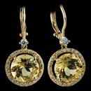 Jane Taylor Earring 57L2: Twinkle Twinkle diamond frame earrings from Jane Taylor, set in 18kt yellow gold with 4.99ctw yellow beryl centers and .32ctw diamonds. Jane Taylor Earring 57L2 jewelry