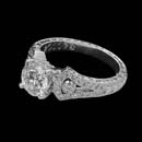 A wonderful new platinum and diamond engagement ring from Michael Beaudry.  This piece is set with a 1.10ct center diamond with .27ctw of pave.  Beautiful!

