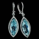 Jane Taylor Earring 62L2: These stunning 6.55ctw marquise aquamarines are set in .41ctw diamond frames in 18kt white gold from the Jane Taylor Twinkle Twinkle collection. Jane Taylor Earring 62L2 jewelry