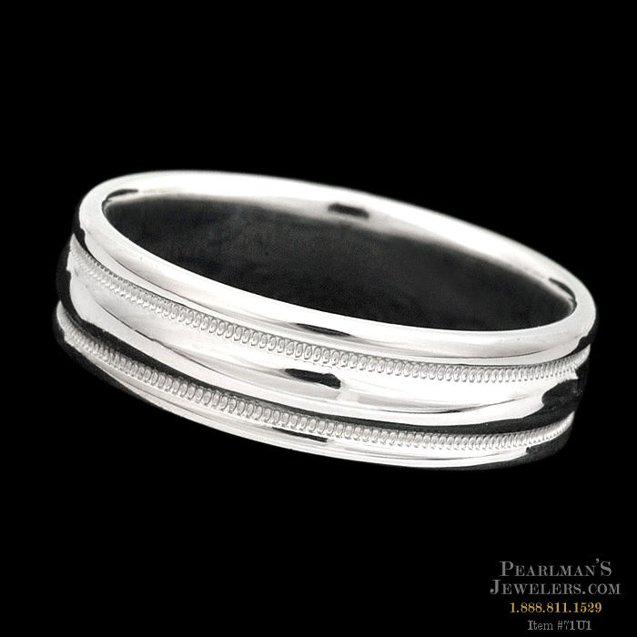 Scott Kay for Men Platinum wedding ring by Scott Kay