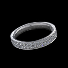 Harout R 18 karat white gold wedding ring by Harout R