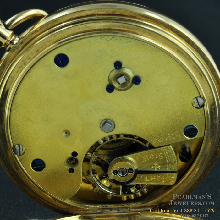 English Gold Pocket Watch Hallmarks veipeisong
