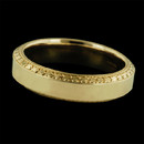 This is a gorgeous mens wedding band by Michael Beaudry  . The size of the ring is 9 and width 5mm. It is absolutely flawless and made of  18kt yellow gold ring. Please call for current pricing information.