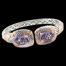 Bellarri amethyst sterling silver bracelet