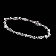Closeout Jewelry Platinum Diamond Bracelet