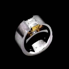 Eddie Sakamoto platinum engagement ring