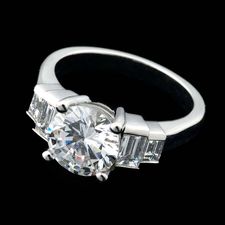 Sasha Primak Platinum diamond engagement ring