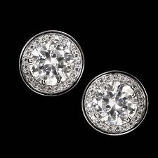 Alex Soldier Platinum and 18kt gold diamond earring