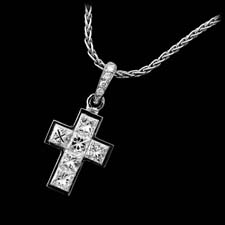 Religious Jewelry Platinum diamond cross
