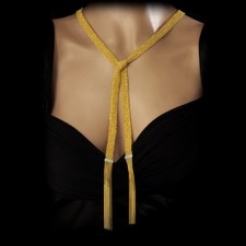 Peter Storm Silver Silk gold Necklace