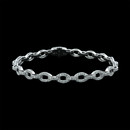 From Beverley K, this is a beautiful 18k whitegold diamond link bracelet that has a 1.31 ct total weight of G-H VS diamonds.  