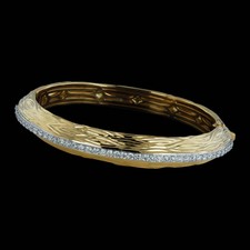 Spark two tone 18k gold bracelet