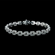 Beverley K 18kt white gold diamond bracelet