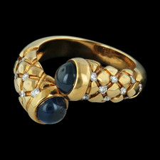 Closeout Jewelry sapphire and diamond ring