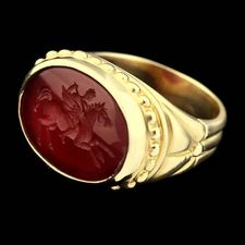 SeidenGang 18k gold Carnelian ring