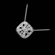 Beverley K 18kt white gold diamond pendant