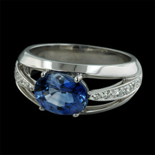 Gumuchian Gumuchian Sapphire and Diamond ring