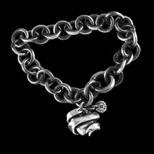 Metalsmiths Sterling Sterling silver by Metalsmiths heart bracelet