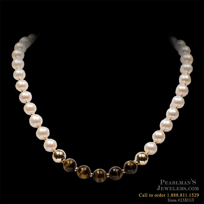 Fancy Pearl Necklace – Zivar Creations