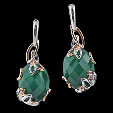 Bellarri green onyx earrings