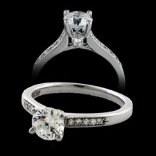 Closeout Jewelry palladium diamond ring