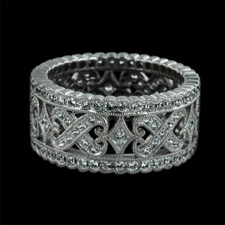 Beverley K 18kt white gold  diamond wedding ring by Beverly K