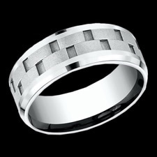 Benchmark for Men chain link gold mens ring